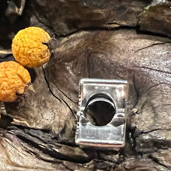 Authentic Pandora Charm Sparkling Pisces Zodiac Sign Bead Silver Clear Zirconias - Picture 3 of 6